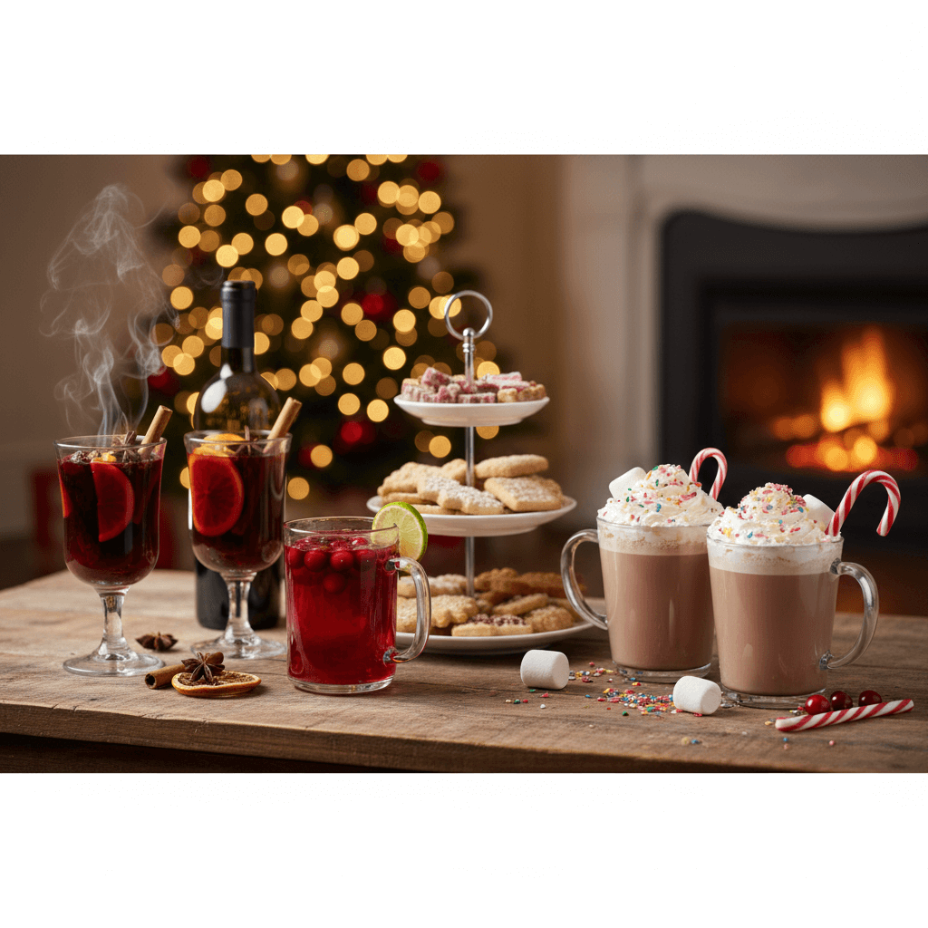 Christmas drinks for children and adults
