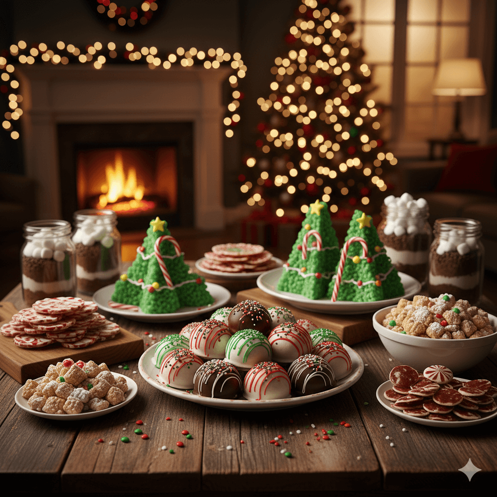 No-bake Christmas treats